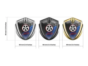 Metall Kuppel Emblem Anpassbar Kraft Stil